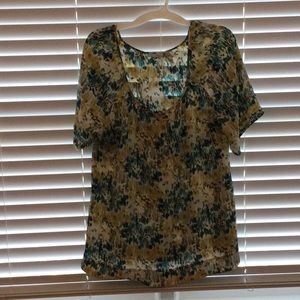 Sheer XL Halogen top from Nordstrom